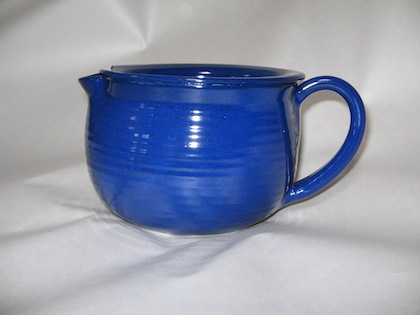 Cobalt Blue Moss Scuttle